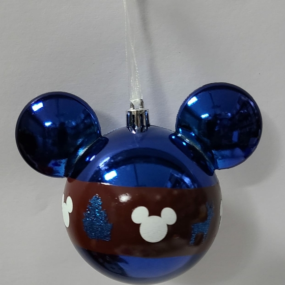 Disney Mickey Mouse Christmas Tree Ornaments Set Of 4pz - Picture 2 of 6